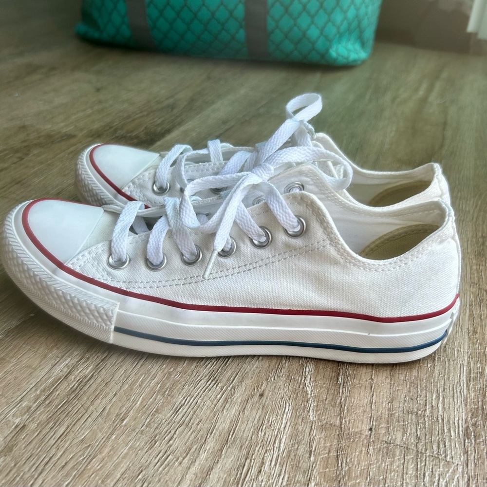Converse White Low-Top Sneakers